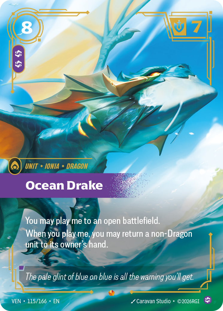 Riftbound Unit: Ocean Drake