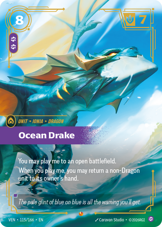 Riftbound Unit: Ocean Drake