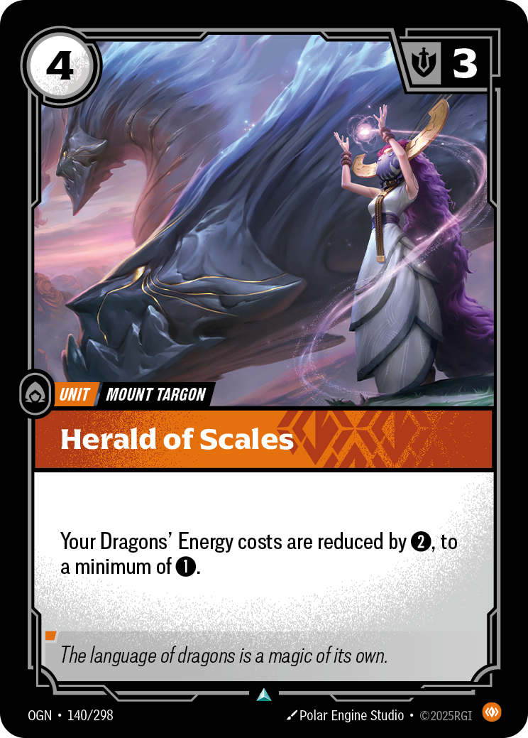 Riftbound Unit: Herald of Scales