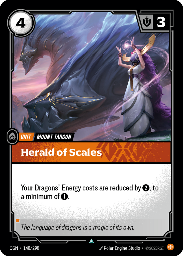 Riftbound Unit: Herald of Scales