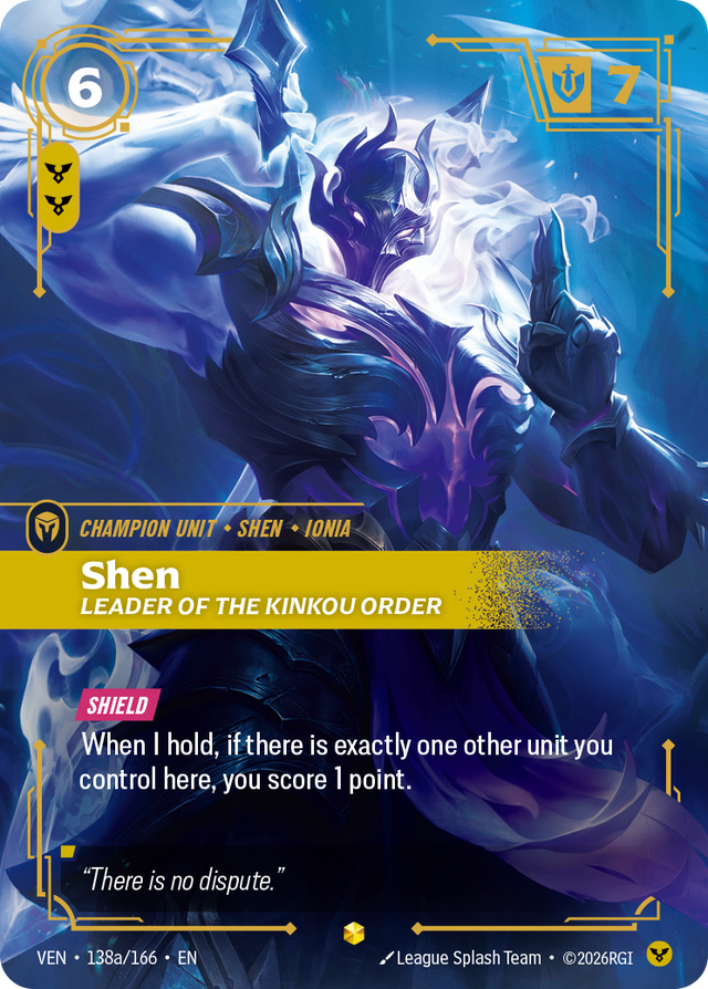 Riftbound Champion Unit: Shen