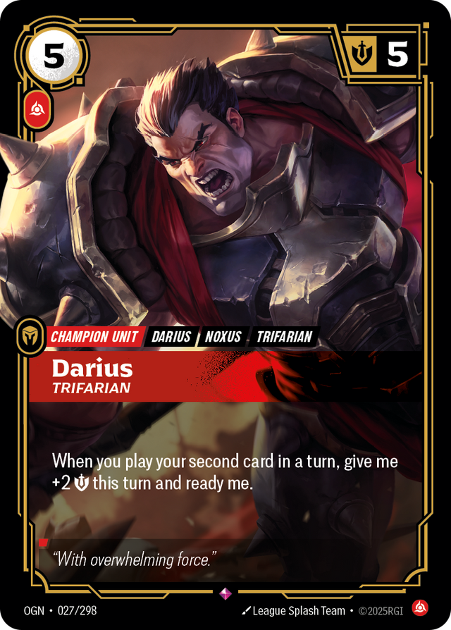 Riftbound Champion Unit: Darius