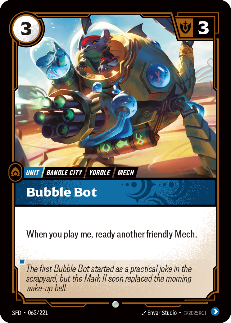 Riftbound Unit: Bubble Bot