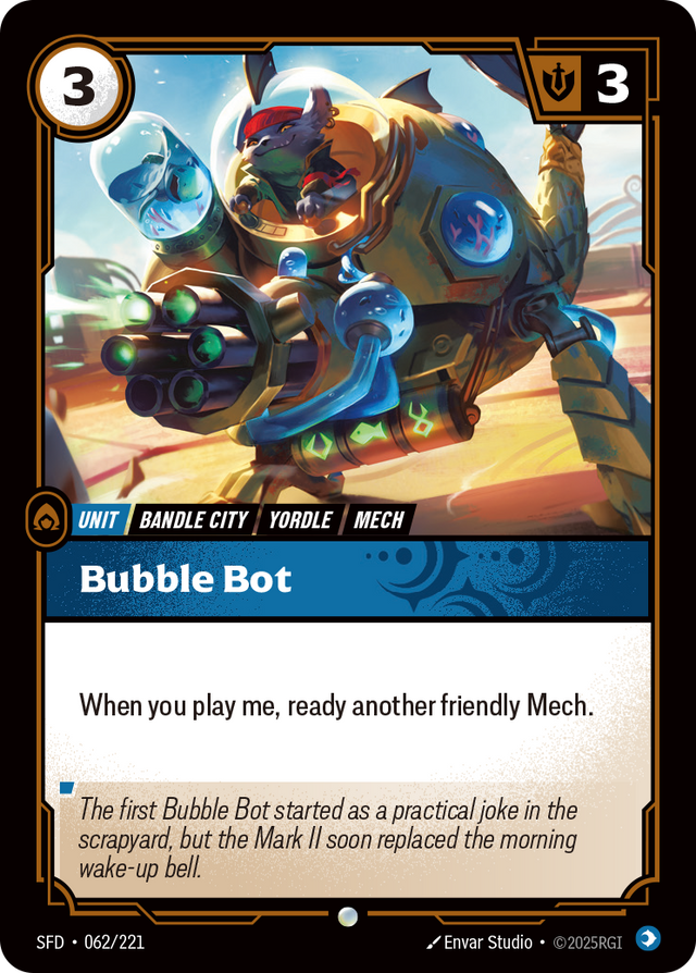 Riftbound Unit: Bubble Bot