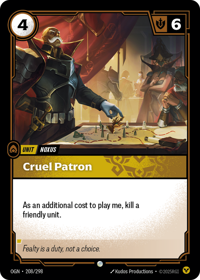 Riftbound Unit: Cruel Patron
