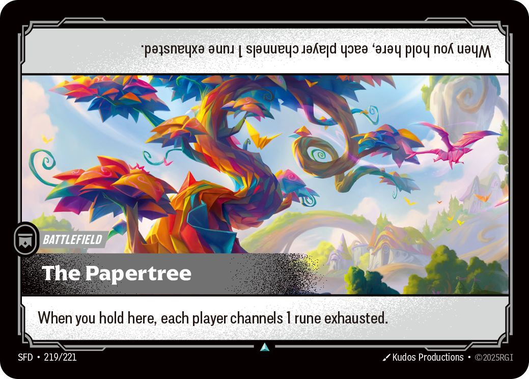 Riftbound Battlefield: The Papertree