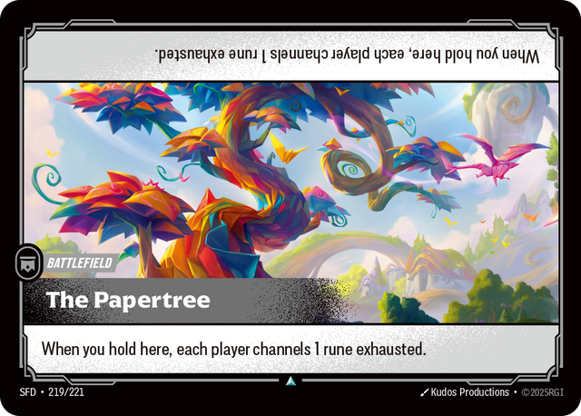 Riftbound Battlefield: The Papertree