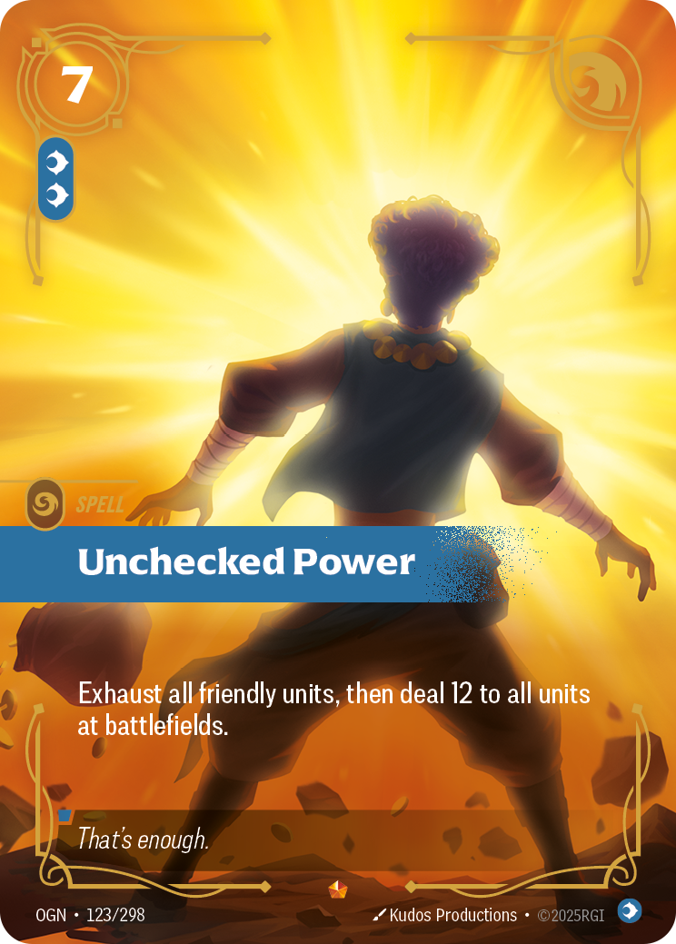 Riftbound Spell: Unchecked Power