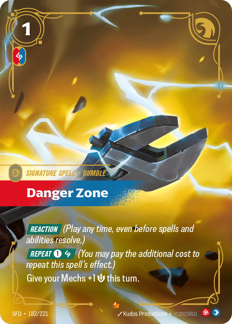 Riftbound Spell: Danger Zone