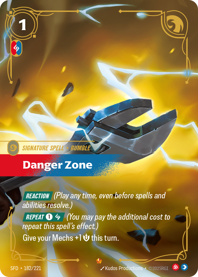 Riftbound Spell: Danger Zone