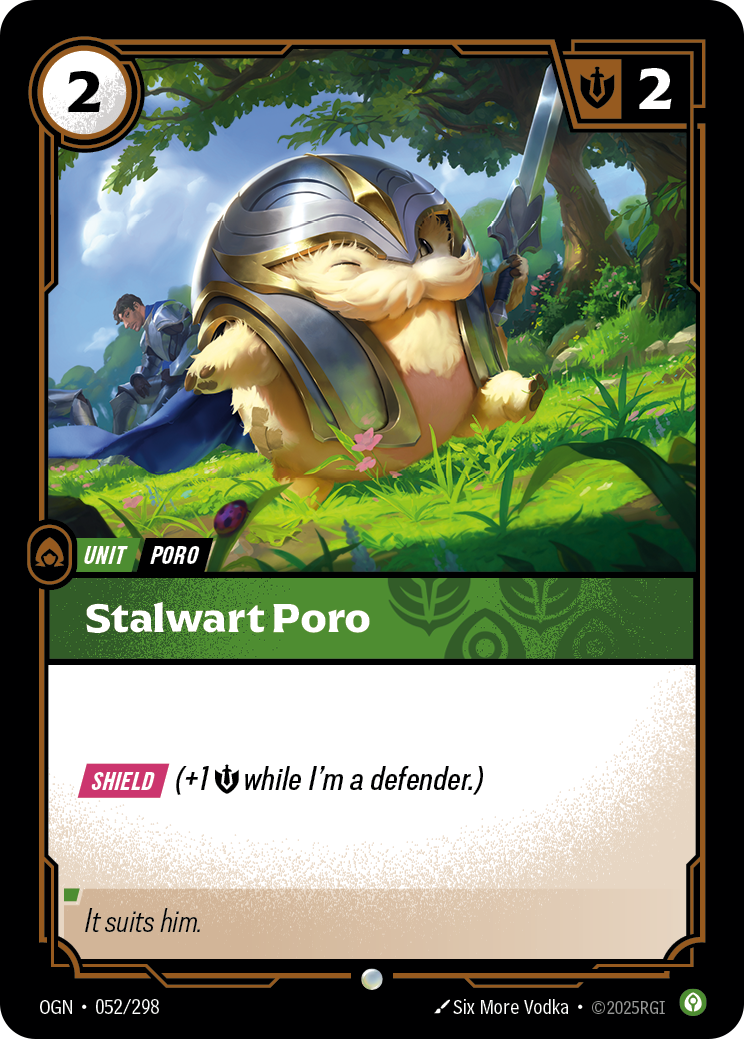 Riftbound Unit: Stalwart Poro