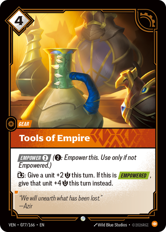 Riftbound Gear: Tools of Empire