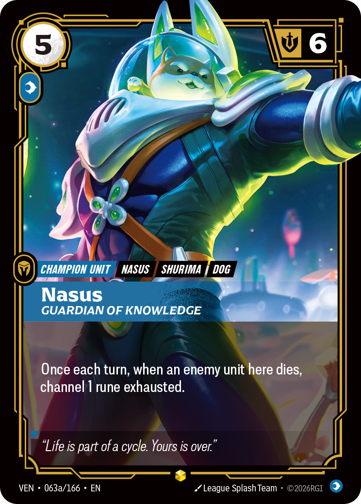 Riftbound Champion Unit: Nasus