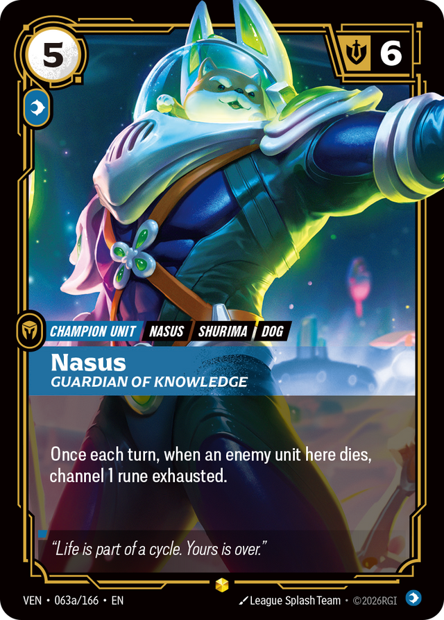 Riftbound Champion Unit: Nasus