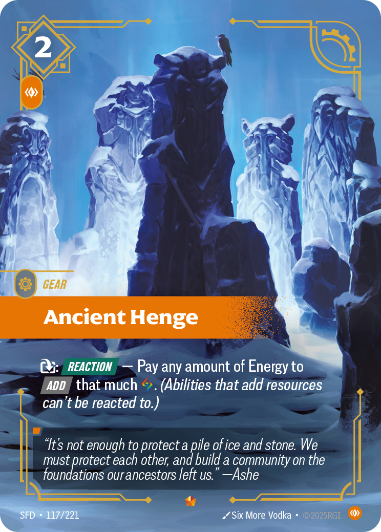 Riftbound Gear: Ancient Henge