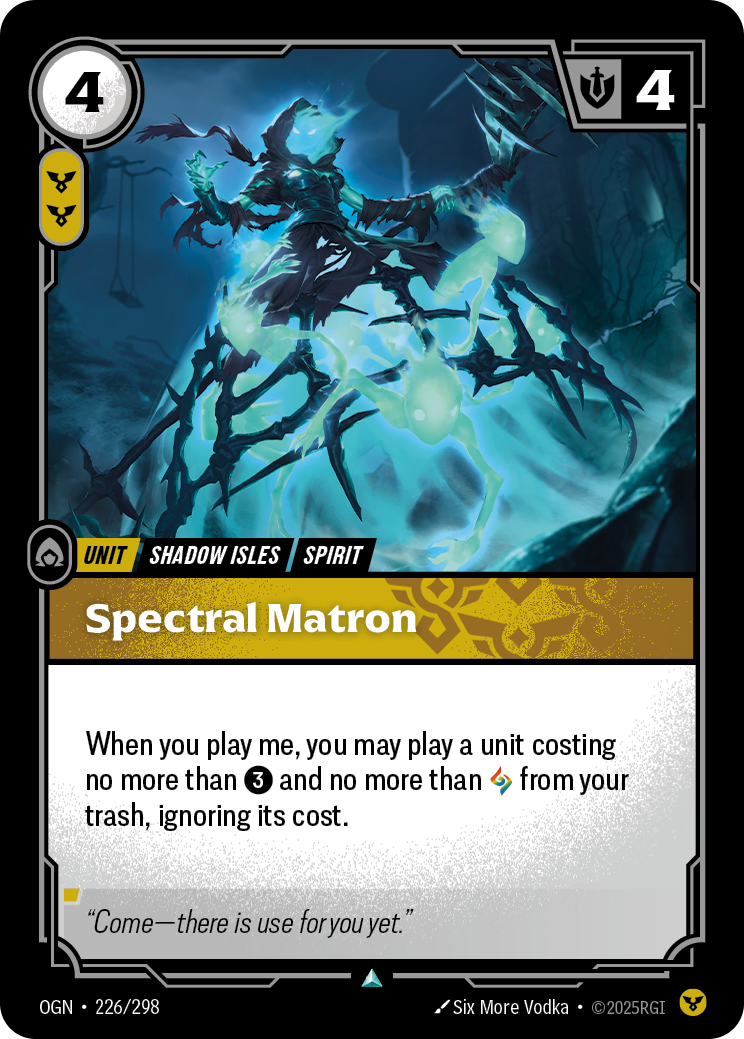 Riftbound Unit: Spectral Matron