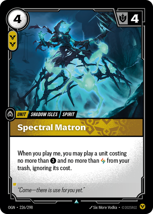 Riftbound Unit: Spectral Matron