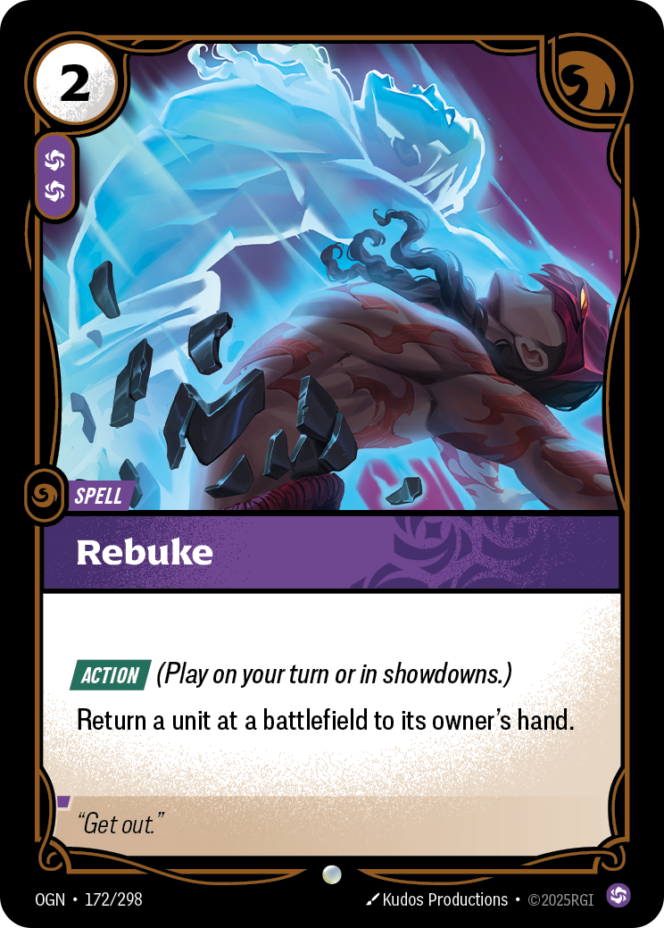 Riftbound Spell: Rebuke