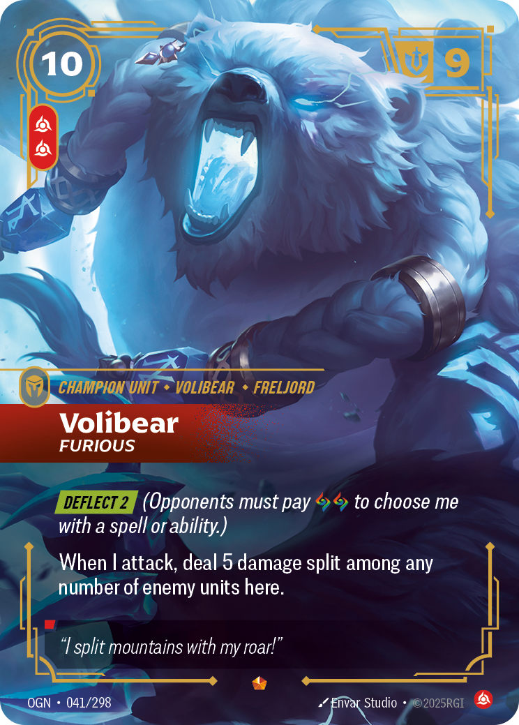 Riftbound Champion Unit: Volibear