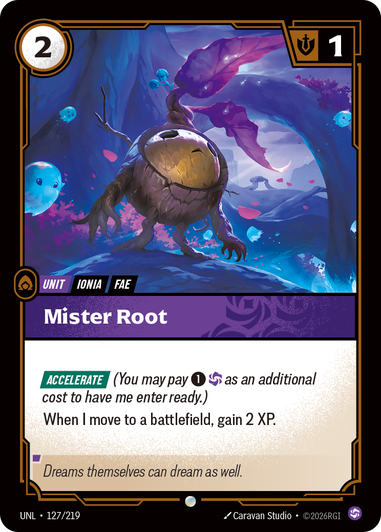 Riftbound Unit: Mister Root