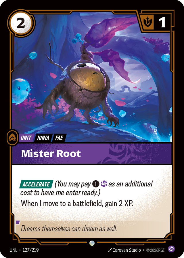 Riftbound Unit: Mister Root