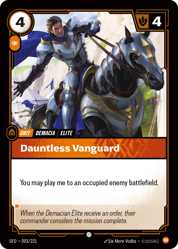 Riftbound Unit: Dauntless Vanguard
