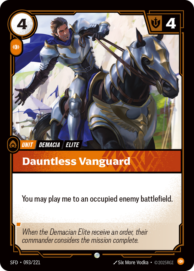 Riftbound Unit: Dauntless Vanguard