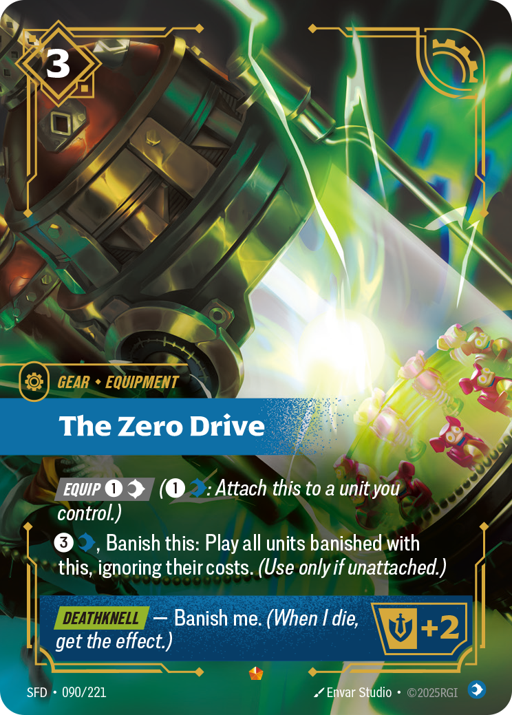 Riftbound Gear: The Zero Drive