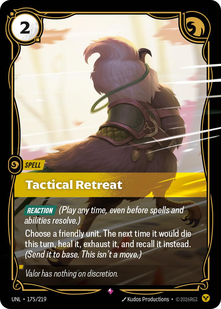 Riftbound Spell: Tactical Retreat