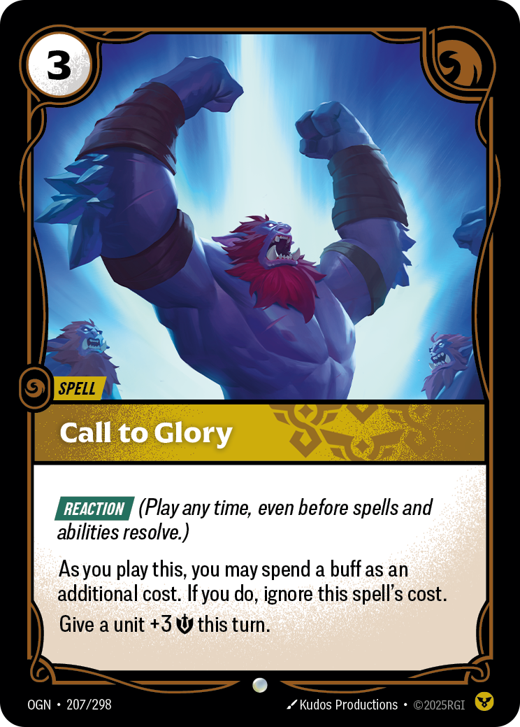Riftbound Spell: Call to Glory