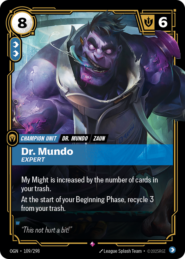 Riftbound Champion Unit: Dr. Mundo