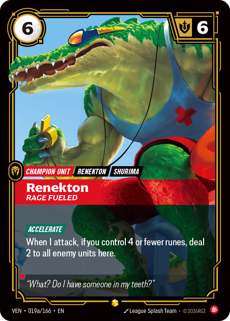 Riftbound Champion Unit: Renekton