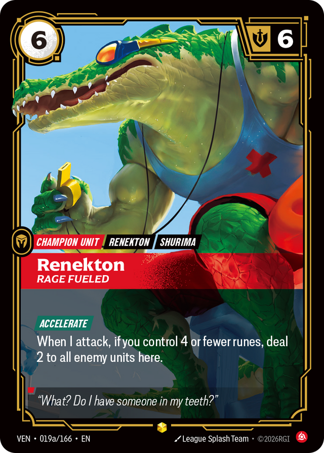 Riftbound Champion Unit: Renekton