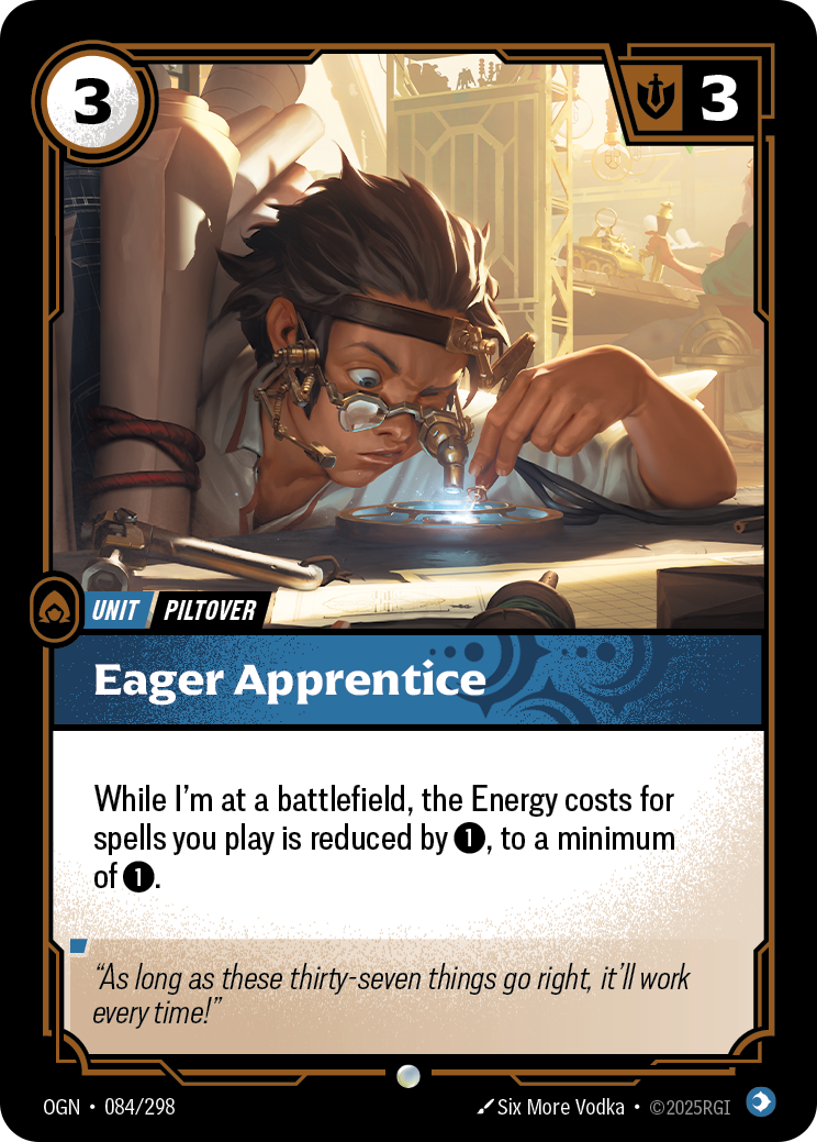 Riftbound Unit: Eager Apprentice