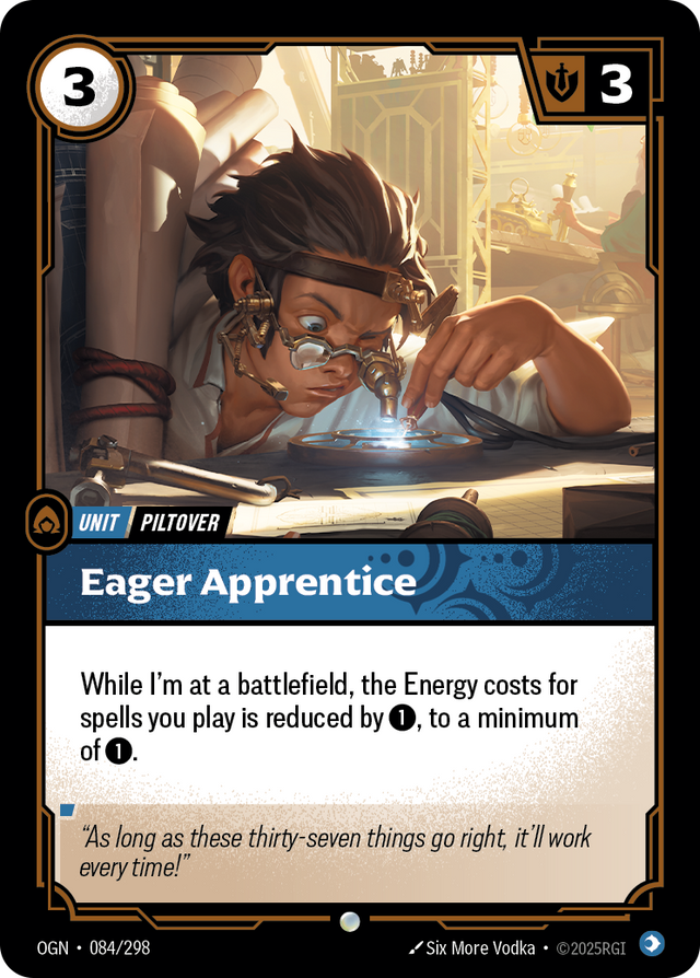 Riftbound Unit: Eager Apprentice