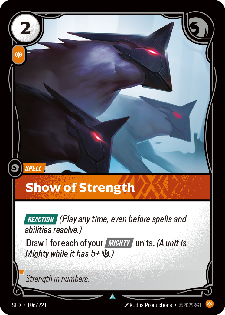 Riftbound Spell: Show of Strength