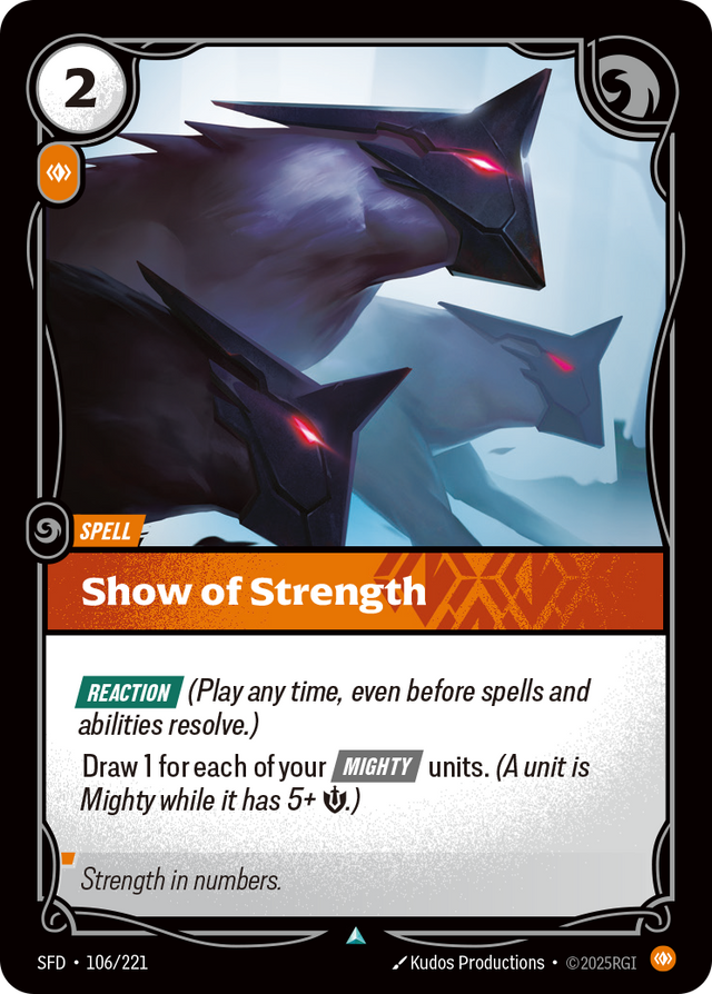 Riftbound Spell: Show of Strength