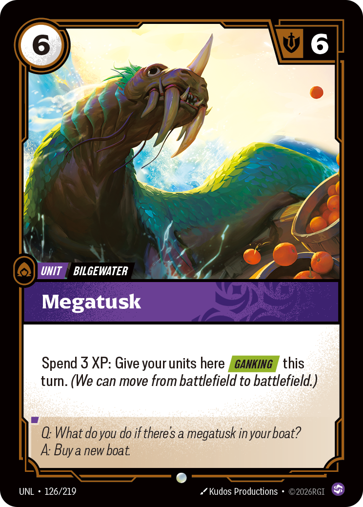 Riftbound Unit: Megatusk