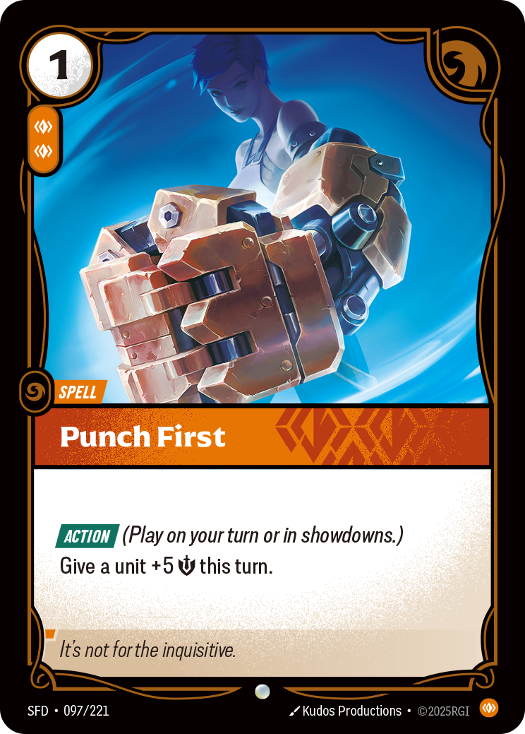 Riftbound Spell: Punch First