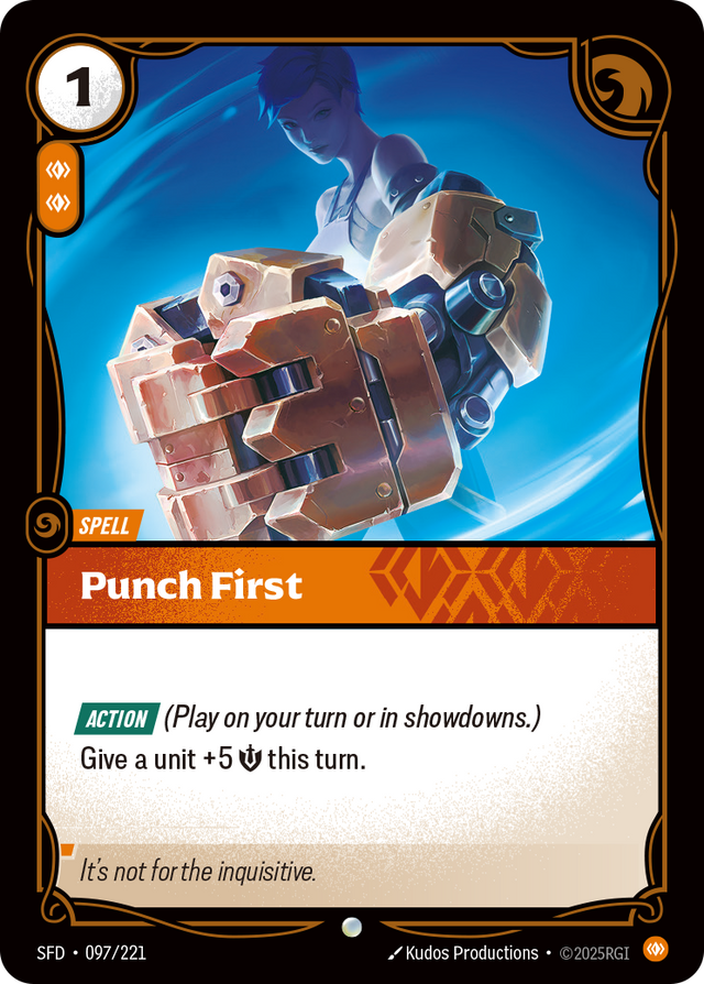 Riftbound Spell: Punch First