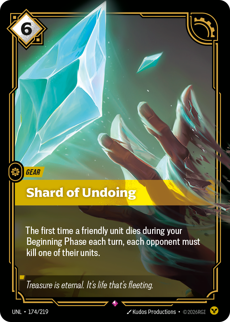 Riftbound Gear: Shard of Undoing