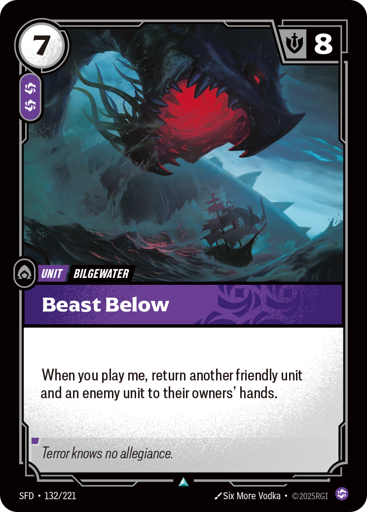Riftbound Unit: Beast Below