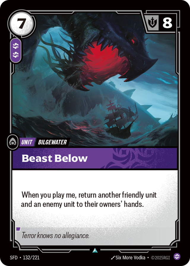 Riftbound Unit: Beast Below