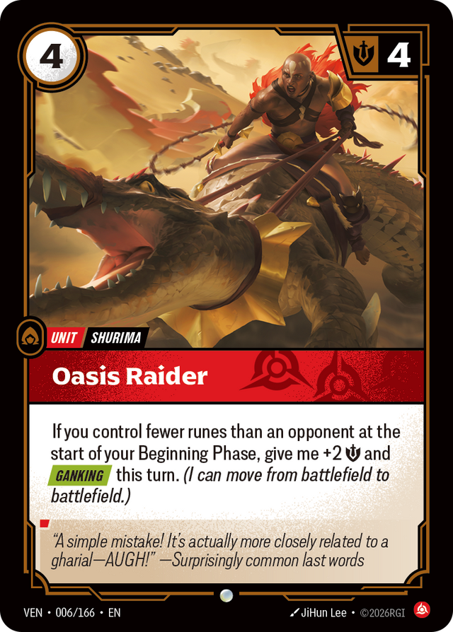 Riftbound Unit: Oasis Raider