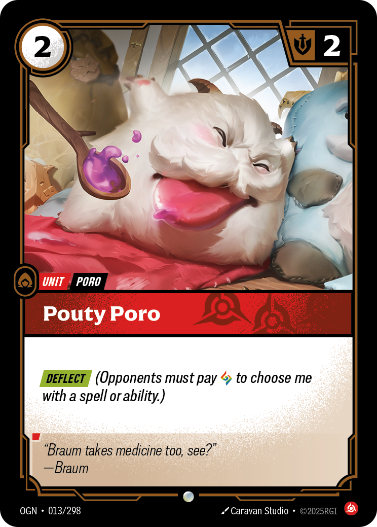 Riftbound Unit: Pouty Poro