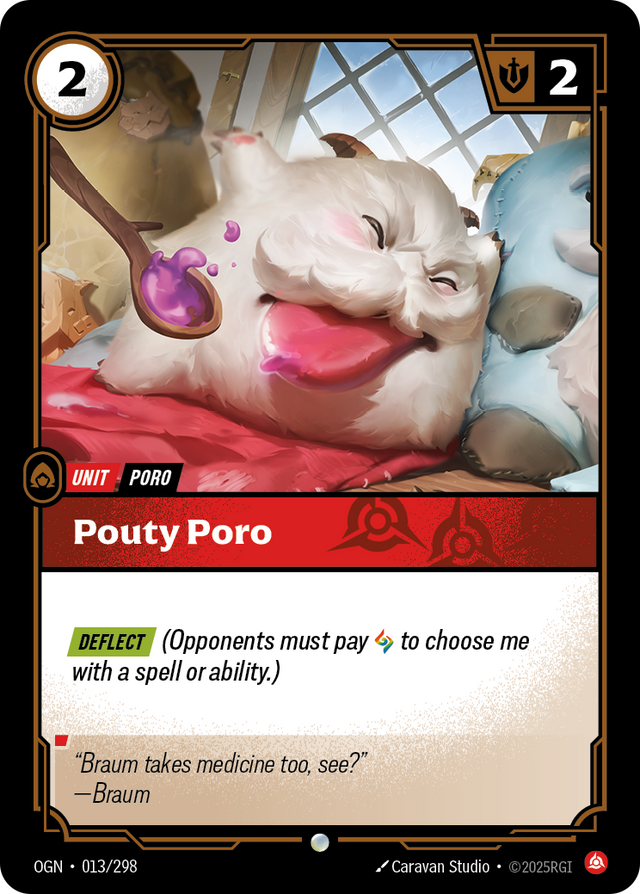 Riftbound Unit: Pouty Poro