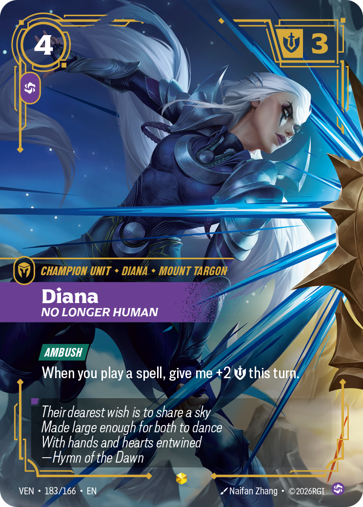 Riftbound Champion Unit: Diana