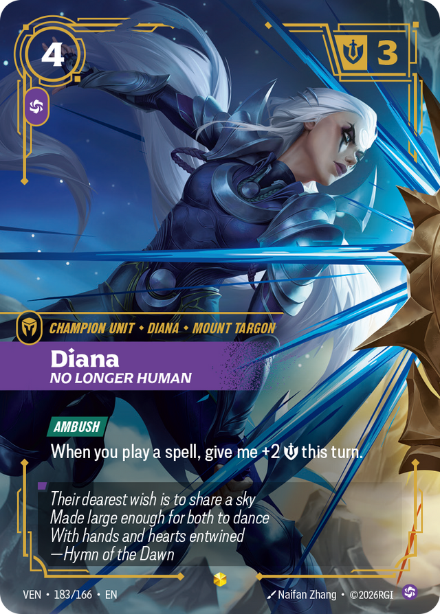 Riftbound Champion Unit: Diana
