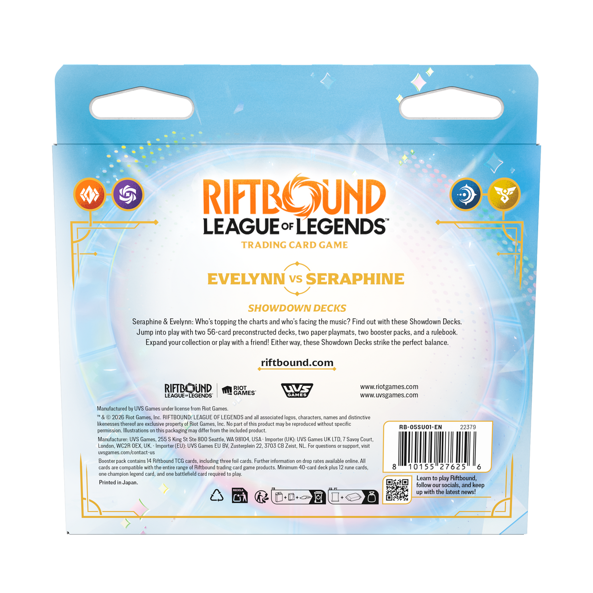 Riftbound Radiance Showdown Decks – Evelynn vs Seraphine