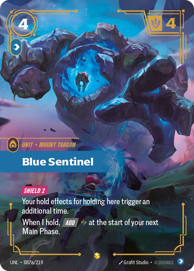 Riftbound Unit: Blue Sentinel